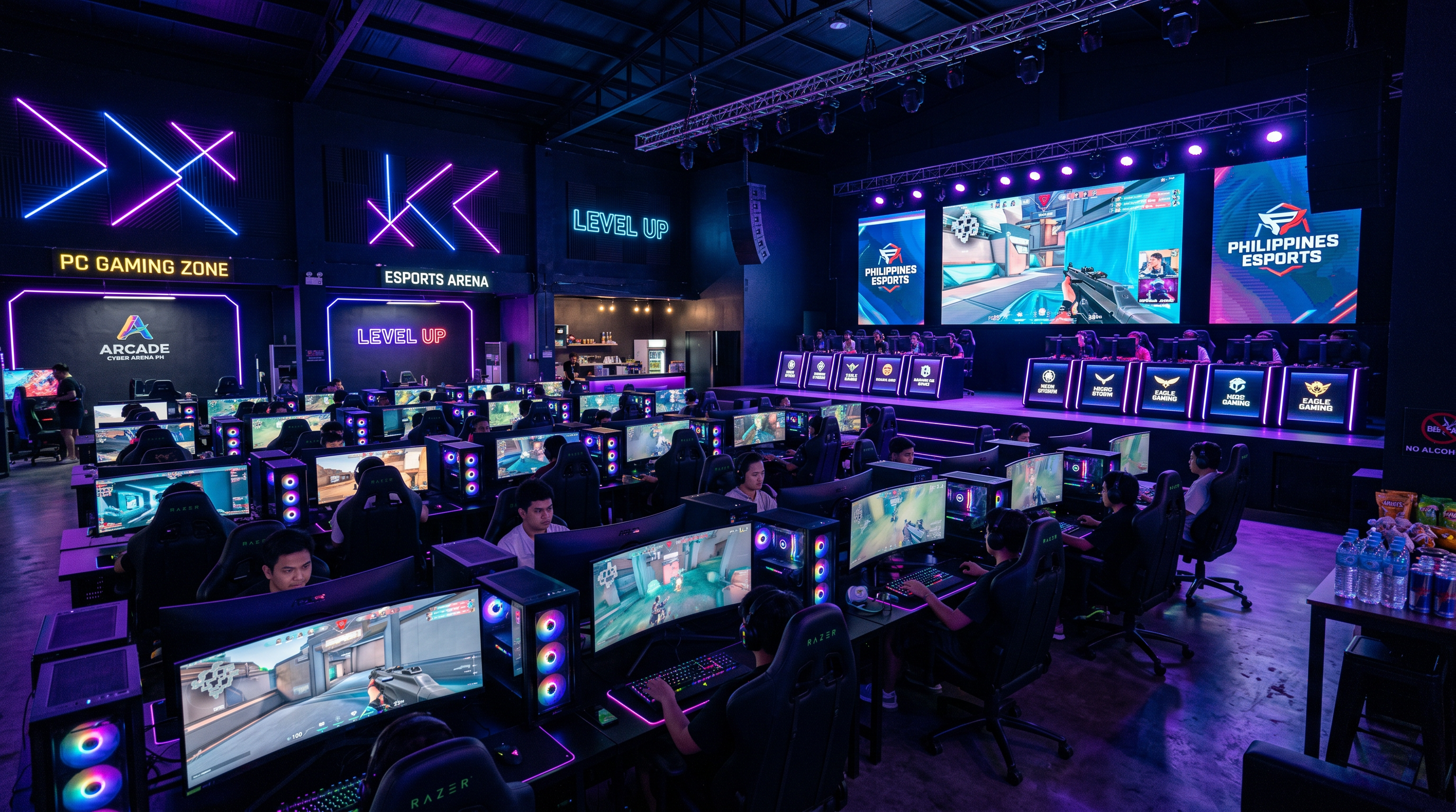 CRENVOK games arena interior