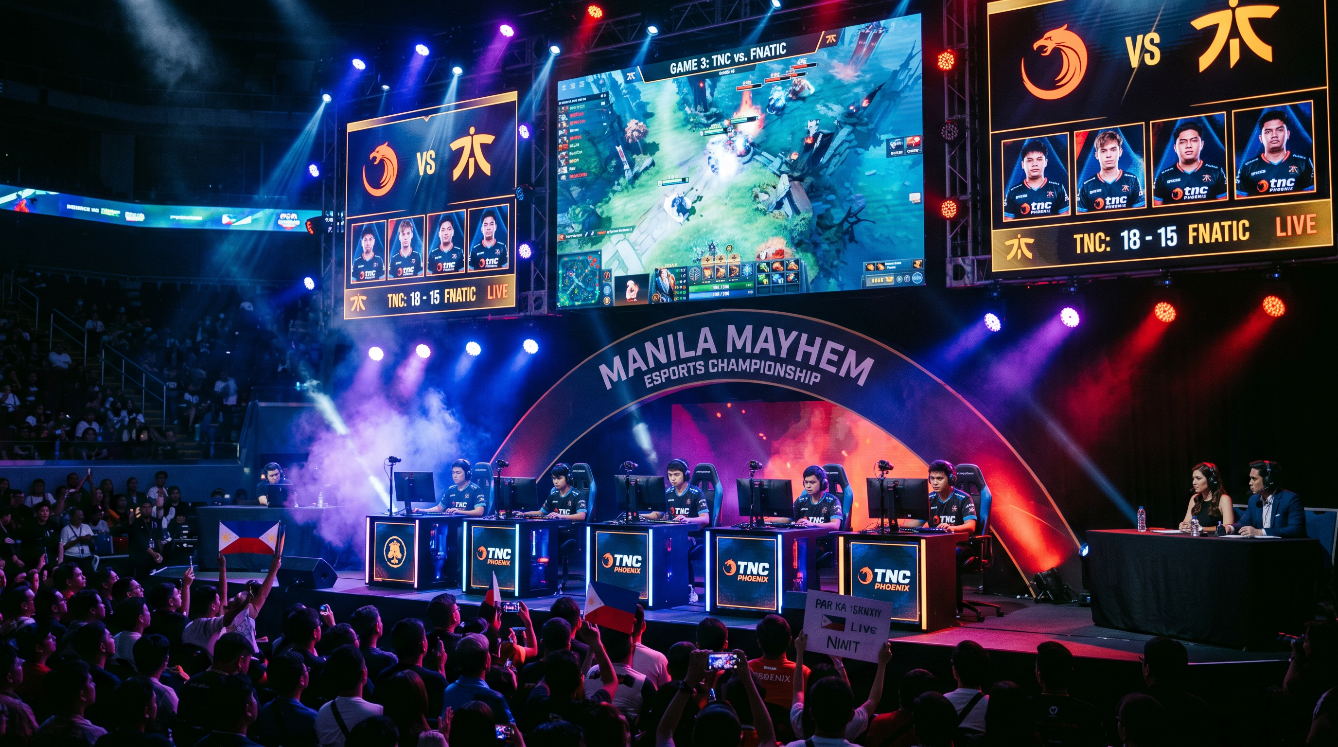 Esports tournament at CRENVOK Manila
